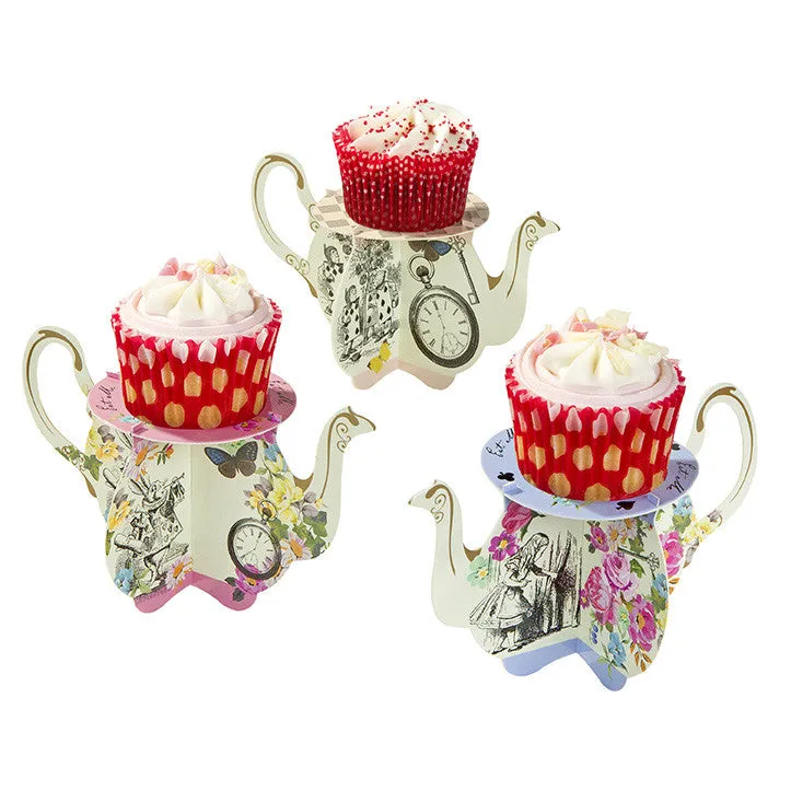 Truly Alice Teapot Cake Stands