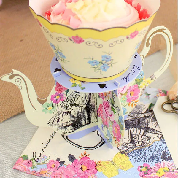 Truly Alice Teapot Cake Stands