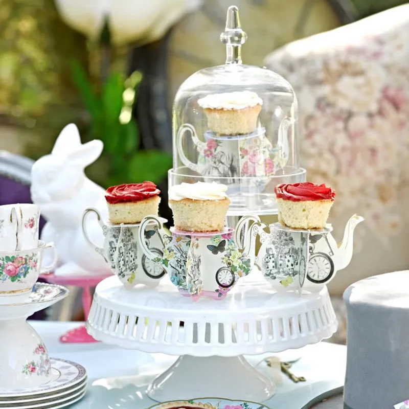 Truly Alice Teapot Cake Stands