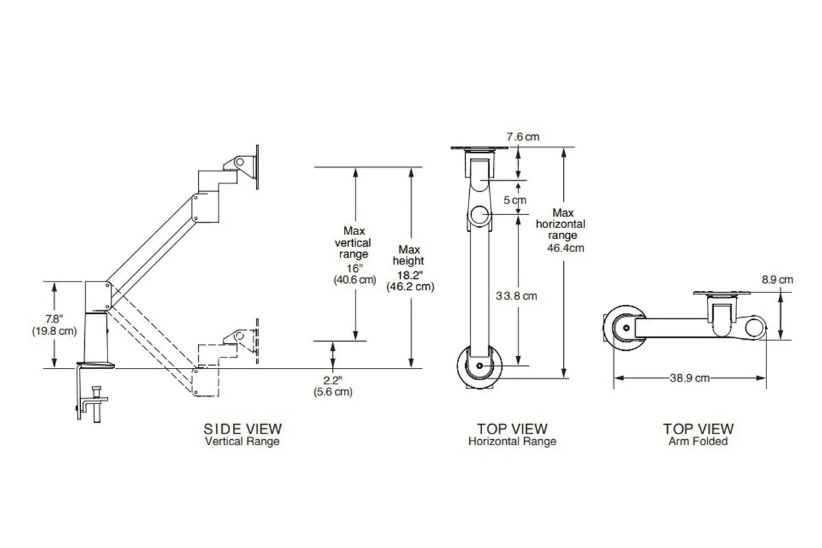 Uplifting 7000 Series Articulating Monitor Arm