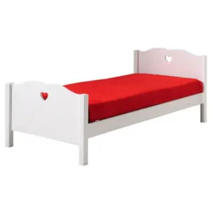 Vipack - Amori Single Bed - White